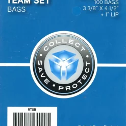 Best deal ⌛ Card Supplies Resealable Team Set Bags Standard [100 Count] 💯