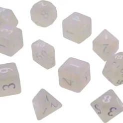 Best reviews of 😀 Ultra Pro The Eclipse Dice Arctic White Polyhedral 11-Die Dice Set (Pre-Order ships January) 🥰