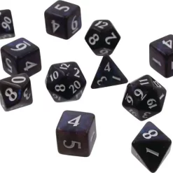 Budget 😍 Ultra Pro The Eclipse Dice Jet Black Polyhedral 11-Die Dice Set (Pre-Order ships January) 👏