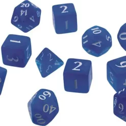 Wholesale 🛒 Ultra Pro The Eclipse Dice Pacific Blue Polyhedral 11-Die Dice Set (Pre-Order ships January) 👍