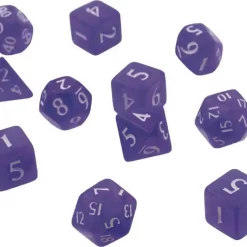 Deals 🥰 Ultra Pro The Eclipse Dice Royal Purple Polyhedral 11-Die Dice Set (Pre-Order ships January) 😍