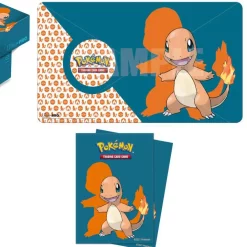 Promo 🤩 Ultra Pro Pokemon Trading Card Game Charmander Combo [65 Count Sleeves, Deck Box & Playmat] (Pre-Order ships January) 🥰