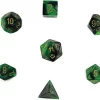 Best reviews of ✨ Chessex Gemini Black & Green Dice with Gold Numbers Polyhedral 7-Die Dice Set 🎁