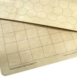 New 👍 Chessex 34.5" x 48" Reversible Megamat Play Mat [1.5" Squares & Hexes] 👍