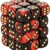 Top 10 ✨ Chessex 6-Sided d6 Gemini 12mm Dice Pack #26833 [Black-Red & Gold] 😀