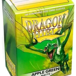 Deals ⌛ Card Supplies Dragon Shield Matte Apple Green Standard Card Sleeves [100 Count] 👏