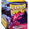 Hot Sale 🥰 Card Supplies Dragon Shield Matte Purple Standard Card Sleeves [100 Count] 👍