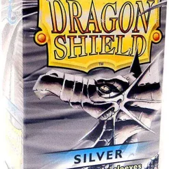 Flash Sale ⌛ Card Supplies Dragon Shield Silver Standard Card Sleeves [100 Count] 🔔