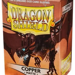 Promo 🥰 Card Supplies Dragon Shield Matte Copper Standard Card Sleeves [100 Count] 🔥