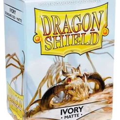 Top 10 🎁 Card Supplies Dragon Shield Matte Ivory Standard Card Sleeves [100 Count] 🎁