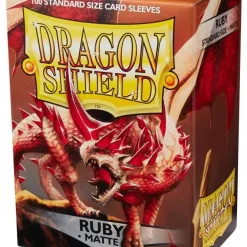 Top 10 🥰 Card Supplies Dragon Shield Matte Ruby Standard Card Sleeves [100 Count] 😉