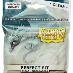 Best Sale ✔️ Card Supplies Dragon Shield Perfect Fit Clear Standard Card Sleeves [100 Count] 😍
