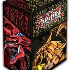 Flash Sale 🔔 YuGiOh Trading Card Game Card Supplies Egyptian Gods (Slifer, Obelisk & Ra) Deck Box 🎉
