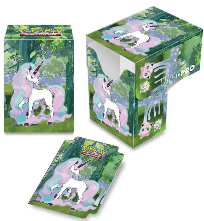New 👏 Ultra Pro Pokemon Trading Card Game Gallery Series Enchanted Guide Deck Box 🥰