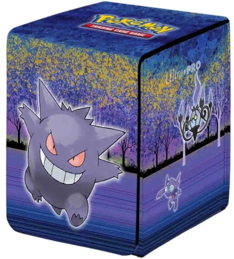 Outlet β€οΈ Ultra Pro Pokemon Trading Card Game Gallery Series Haunted Hollow Alcove Flip Box π€©