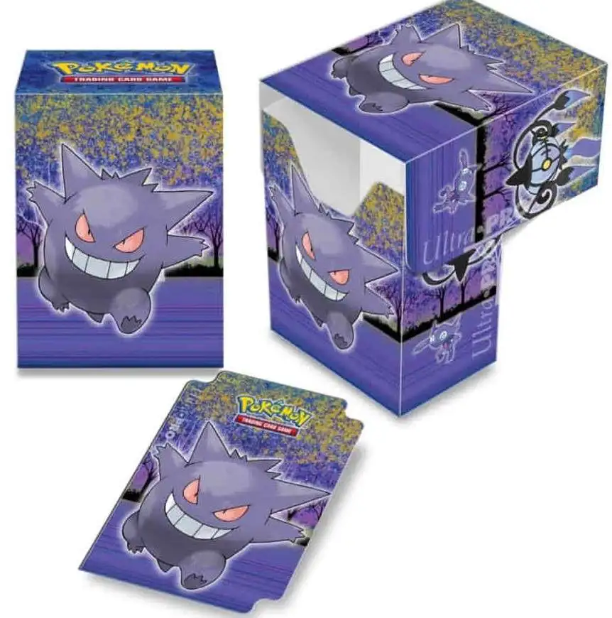 Promo ๐ฏ Ultra Pro Pokemon Trading Card Game Gallery Series Haunted Hollow Deck Box โ๏ธ