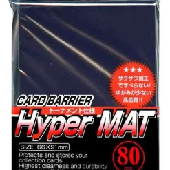Deals 🎁 Card Barrier Hyper MAT Blue Standard Card Sleeves [80 Count] ✨