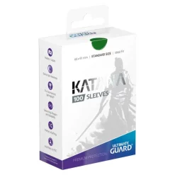 New ⌛ Ultimate Guard Katana Green Standard Size Card Sleeves [100 Count] 🤩