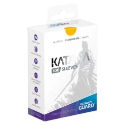 Deals 😉 Ultimate Guard Katana Yellow Standard Size Card Sleeves [100 Count] 🔔