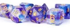 Brand new 🌟 Unicorn Dice Midnight Fantasy Polyhedral 7-Die Dice Set ❤️
