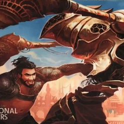 Best reviews of 🎁 MtG Card Supplies Brass Jaw Playmat [SCG Invitational Qualifier] 🔔