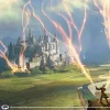 Buy 👍 MtG Card Supplies Wizard's Lightning Playmat [SCG Open] 🧨