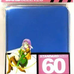 Brand new ✨ Card Supplies Metallic Blue Standard Card Sleeves [60 Count] 🌟