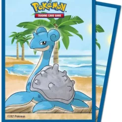 Discount 🔥 Ultra Pro Pokemon Trading Card Game Seaside Standard Card Sleeves [65 Count] 🔥