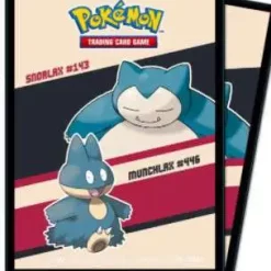 Wholesale 👍 Ultra Pro Pokemon Trading Card Game Snorlax & Munchlax Standard Card Sleeves [65 Count] (Pre-Order ships January) 😀