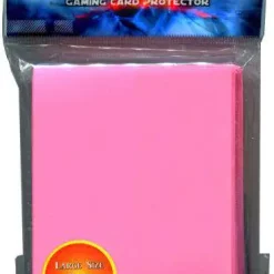 Cheap 🛒 Card Supplies Gaming Card Protectors Coral Pink Standard Card Sleeves [60 Count] 💯