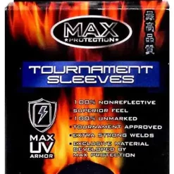 Cheap ✨ Card Supplies Tournament Sleeves Navy Standard Card Sleeves [100 Count] 🎁