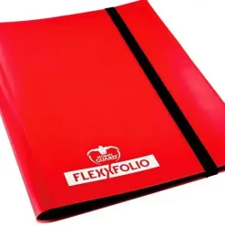 New 😀 Ultimate Guard Flexxfolio 4-Pocket Flexxfolio [Red] 😉
