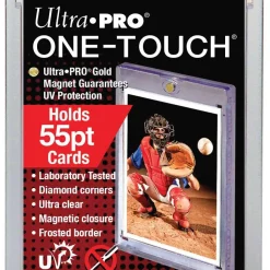 Best deal 🌟 Ultra Pro Card Supplies UV Protection One-Touch Card Holder [Holds 55pt. Cards] 😀