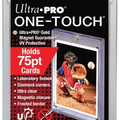 Cheap 🤩 Ultra Pro Card Supplies UV One-Touch Magnetic Card Holder [75 Pt] 🔔