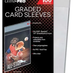 Cheap 👏 Ultra Pro Card Supplies Graded Card Sleeves Standard [100 Count] ❤️