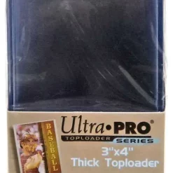 Budget 🌟 Ultra Pro Card Supplies Toploader Series 3" X 4" Thick Toploader 55pt Card Holders [25 Count] 👍