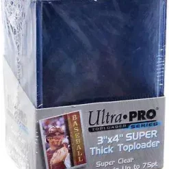 Top 10 🥰 Ultra Pro Card Supplies Toploader Series 3" X 4" Thick Toploader 75pt Card Holders [25 Count] 🌟