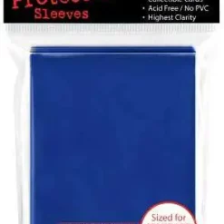 Outlet 🛒 Ultra Pro Card Supplies Deck Protector Blue Standard Card Sleeves [50 Count] 👏