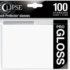 Top 10 💯 Ultra Pro Card Supplies Eclipse Pro-Gloss Arctic White Standard Card Sleeves [100 Count] ✨