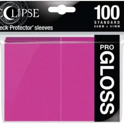 Top 10 ✔️ Ultra Pro Card Supplies Eclipse Pro-Gloss Pink Standard Card Sleeves [100 Count] 🤩