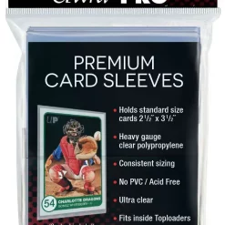Best reviews of 😀 Ultra Pro Card Supplies Premium Card Sleeves Standard [100 Count] ✔️