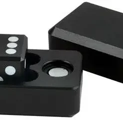 Hot Sale 😍 Ultra Pro Gravity Dice 2 Six-Sided 0.630-Inch Dice Set [Black] 👏