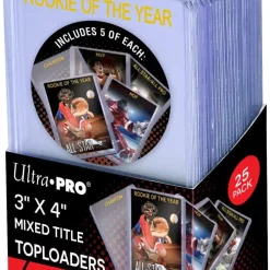 Best reviews of 🎁 Ultra Pro Card Supplies Toploader Series 3" X 4" Mixed Title Toploader Card Holders [25 Count] 🧨