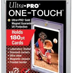 Wholesale 💯 Ultra Pro Card Supplies UV Protection One-Touch [Holds 180pt Cards] 👍