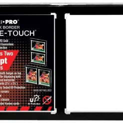 Budget 👍 Ultra Pro Card Supplies Black Border One-Touch Magnetic Card Holder [35 pt, 2 Card ] ✨