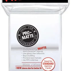 Brand new 🥰 Ultra Pro Card Supplies Non-Glare Pro-Matte White Standard Card Sleeves [100 Sleeves] 🎉