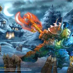 New 🛒 World of Warcraft Card Supplies Heroes of Azaroth Play Mat 🧨